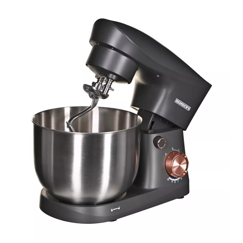 HEINRICH'S HKM 8077 Titan staafmixer 2000W 6,5L zilver