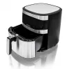 HEINRICH'S HFR 8205 heteluchtfriteuse 8,0 L 1800 W zwart en zilver
