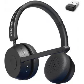 GEQUDIO Bluetooth-headset GB-2 met laadstation - headset