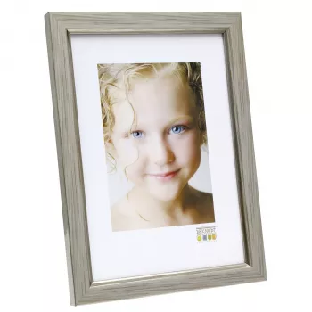 Deknudt S46AD1 fotolijst 10x15 cm zilver MDF kunststof