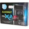 AlcoFind PRO-X-3 alcoholtester met mondstukken, 12-maandelijkse kalibratie