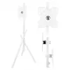 Maclean tv-voet/-beugel, 27-55 inch, max. VESA 200x200, max. 60 kg, wit, MC-181 W