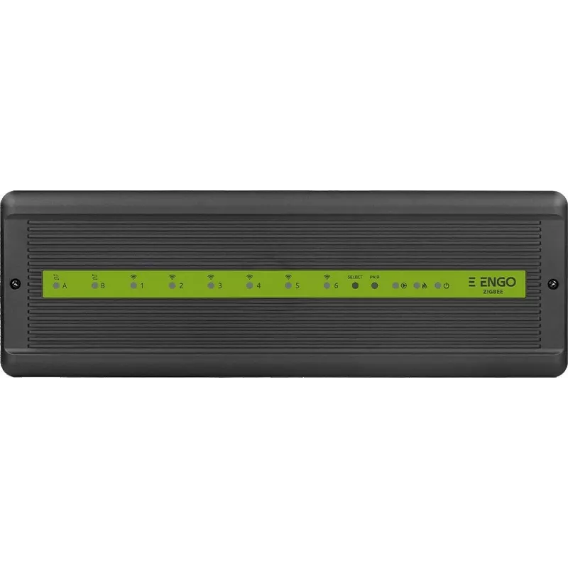 ENGO Controls ECB62-ZB Smart Home centrale, 6 radiozones + 2 bedrade, 230V