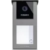 VIDOS IPX S101-1 buitenpaneel met RFID-lezer, 2MP-camera, PoE, zwart