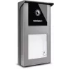 VIDOS IPX S101-1 buitenpaneel met RFID-lezer, 2MP-camera, PoE, zwart
