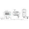 VIDOS DUO S1101A deurstation - 1 belknop, zilver, opbouwmontage, 2-draads, IP65