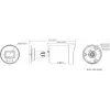 Hikvision DS-2CD2083G2-LI2U(2.8mm)(BLACK) 8MP AcuSense fixed bullet IP-camera met Smart Hybrid Light