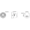 Hikvision DS-2CD2H123G2-LIZS2UY/SL(2.8-12mm)/O-STD 2MP AcuSense turret IP-camera met flitslicht en audiowaarschuwing