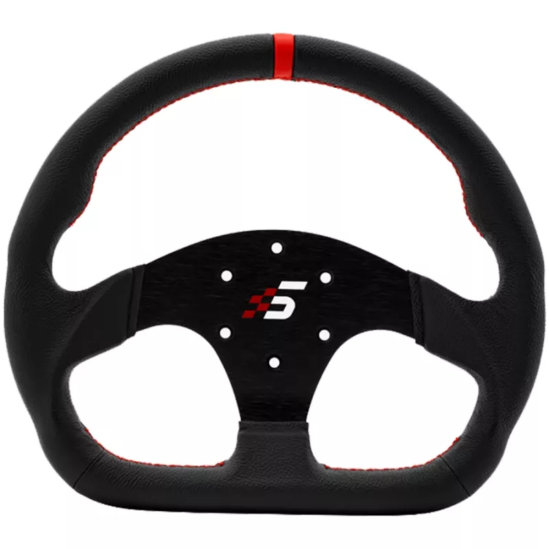 Simagic P-325D stuurwiel zonder hub (K), 325mm - leer