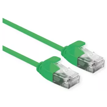 ROLINE UTP DataCenter-patchkabel Cat.6A (Class EA), LSOH, Slim, groen, 3 m