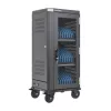 Manhattan 181471 USB-C-oplaadkar met 30 vakken, 30 W per poort, zwart