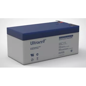 ULTRACELL UL3.4-12 AGM-accu 12V 3,4Ah