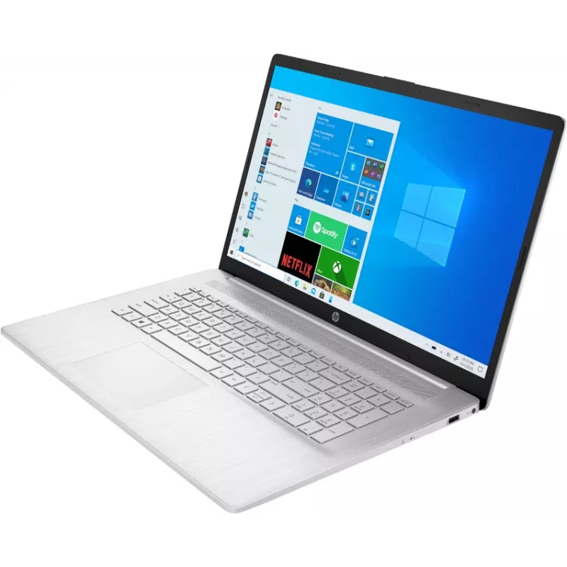 HP laptop 17-cn0534ng, Intel Core i3-1125G4, 8GB RAM, 512GB SSD, 17,3 inch Full HD IPS, Windows 11 Home, zilver (refurbished)