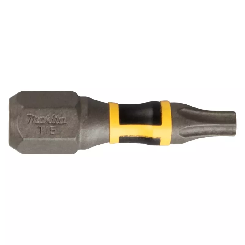 Makita E-25943 Torsion Bit Impact Premier voor slagschroevendraaier T15 lengte 25mm 1/4 inch zeskant