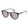 David Beckham DB1139S807KE unisex zonnebril, zwart montuur, grijze glazen, 51 mm