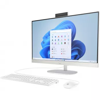 HP 27-cr0475ng All-in-One PC, 27 inch FHD IPS, Intel Core i7-1355U, 16GB RAM, 1TB SSD, Windows 11 Home, wit