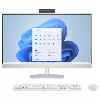 HP 27-cr0475ng All-in-One PC, 27 inch FHD IPS, Intel Core i7-1355U, 16GB RAM, 1TB SSD, Windows 11 Home, wit