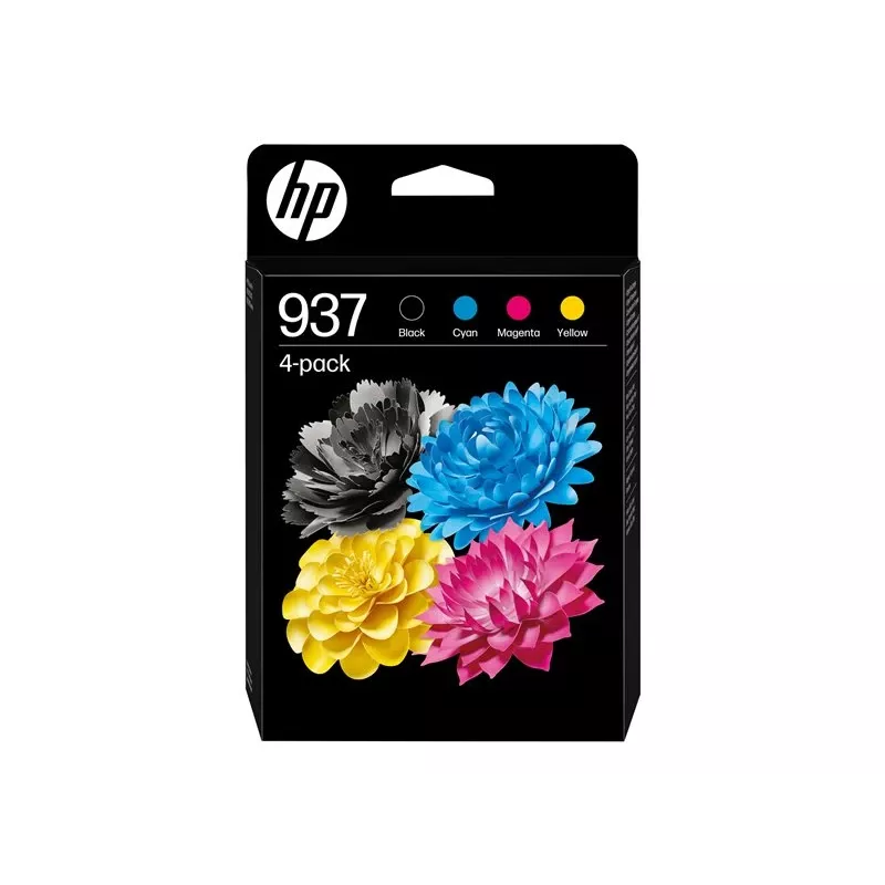 HP 937 CMYK originele inktcartridge 4-pack