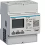 Hager ECM382D 3-fasen energiemeter direct 80A 4M M-Bus MID