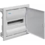Hager Volta VU12AT inbouwverdeelkast met metalen deur, 1-rijig, 12 modules, IP30, QuickConnect