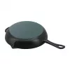 Staub gietijzeren pan met metalen greep - 26 cm, zwart