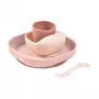 Beaba Baby Meal Set roze silicone
