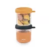 BEABA glazen potjesset met deksels 2 x 250 ml Night Blue/Honey