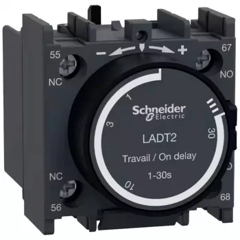 APC Schneider Electric LADR2 hulpschakelblok, 1NO+1NC, wit, TeSys D