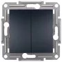 Schneider Asfora dubbel wisselschakelaar-mechanisme antraciet EPH0600371