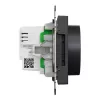 Schneider Electric Multiwire draaiknop LED-dimmer 200W antraciet