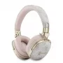 Guess over-ear Bluetooth-koptelefoon ENC Metal 4G Script Logo roze