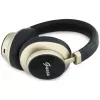 Guess GUE005456 Bluetooth over-ear koptelefoon met ENC, 4G Gold Script Metal, zwart