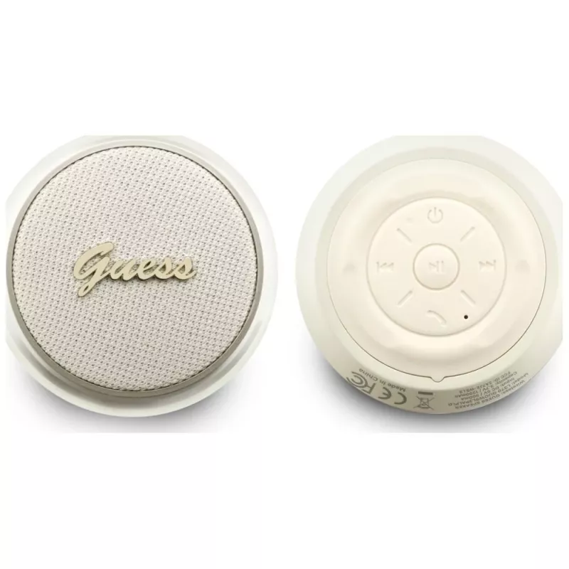 GUESS Bluetooth-luidspreker 5W Script MetalLogo goud