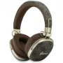 Guess GUE005462 Bluetooth over-ear koptelefoon met ENC, metaaldesign, 4G Script Logo, bruin
