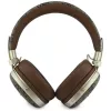Guess GUE005462 Bluetooth over-ear koptelefoon met ENC, metaaldesign, 4G Script Logo, bruin