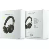 Guess GUE005460 Bluetooth on-ear koptelefoon met ENC, bruin, metallic gekorreld driehoeklogo