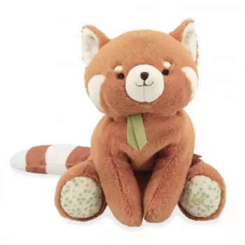 Kaloo knuffel met verzwaringsgewicht rode panda Petit Songe 3m+
