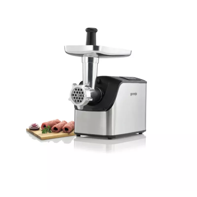 Gorenje MG2202XE vleesmolen, RVS/zwart, 2200 W, 2,2 kg/min