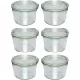 WECK stolpglas 370ml set met 6 stuks