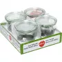 WECK inmaakglas 0,5L set met 4 stuks