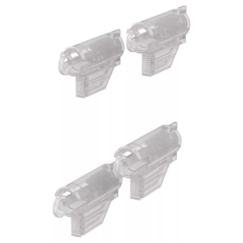 ABB 2CPX031434R9999 hollewandinbouwset voor UK600-behuizing, 3-rijig, 36 module-eenheden, wit (RAL 9010)