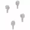 ABB 2CPX031434R9999 hollewandinbouwset voor UK600-behuizing, 3-rijig, 36 module-eenheden, wit (RAL 9010)