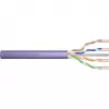 DIGITUS Cat.6 U/UTP B2ca installatiekabel, AWG23/1, LSOH, 500m, lila, rol