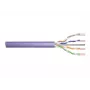 DIGITUS Cat.6 U/UTP B2ca installatiekabel, AWG23/1, LSOH, 500m, lila, rol