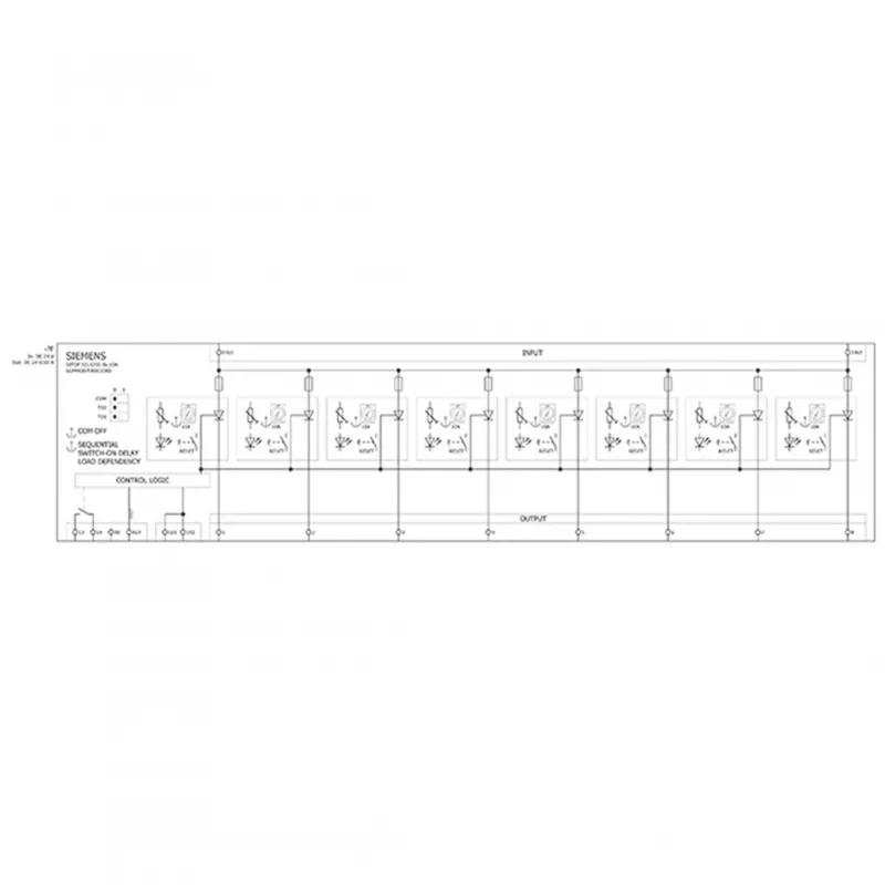 Siemens SITOP SEL1400 selectiviteitsmodule DC 24 V/8 x 2,1 A (6EP4438-7EB00-3DX0)
