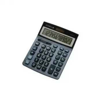 Olympia LCD 6112 tafelrekenmachine, 12 cijfers, 1 regel, blauw (941911003)