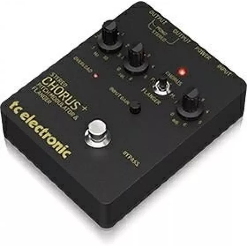 TC Electronic SCF GOLD chorus/flanger/pitch modulator pedaal