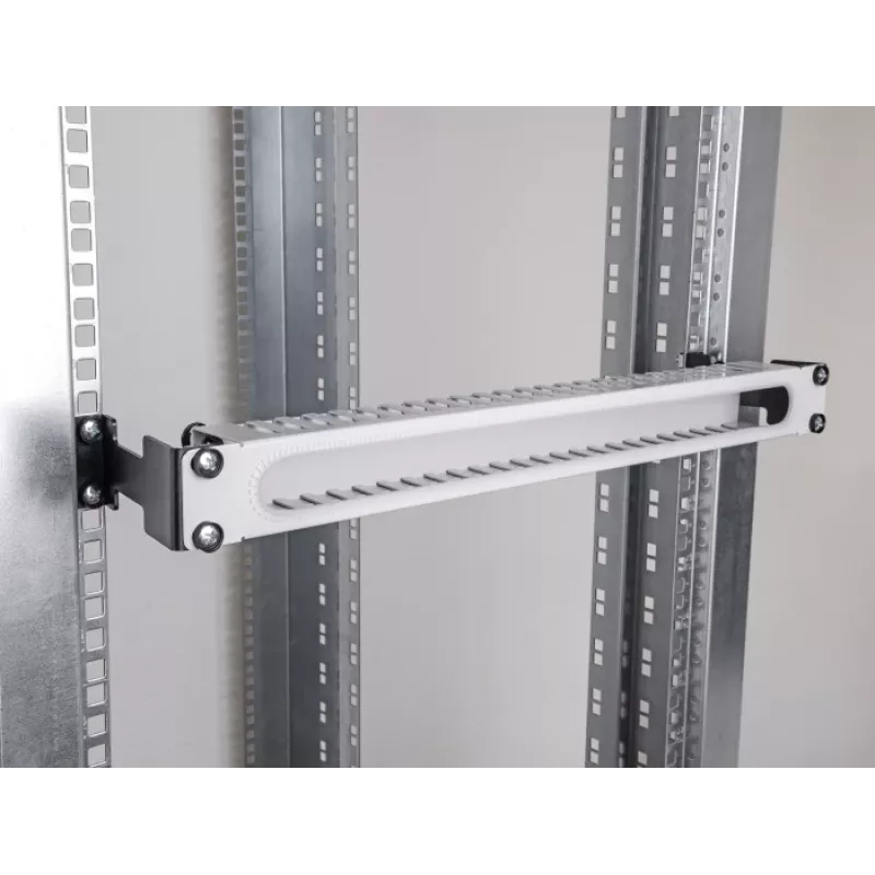 Delock serverrack diepteverlengingsadapter montageset voor het verlengen van de inbouwdiepte met maximaal 10 cm 1U zwart