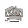WAGO 280-641 3-draads doorgangsklem, 2,5 mm, grijs