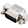EFB Elektronik mini gender changer, D-Sub 9-polig stekker naar bus